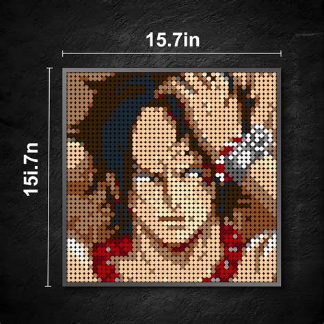 one piece pixel art grid - CathrineAsta