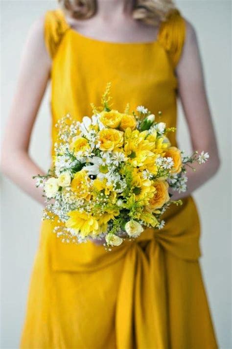 Yellow wedding flowers ~ wedding flowers ideas