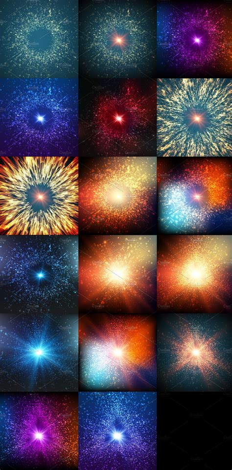 17 Abstract Explosion Backgrounds | Graphic Patterns ~ Creative Market