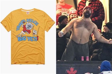 Why Jason Kelce Wore a ‘Big Yeti’ T-Shirt to Travis’ Game