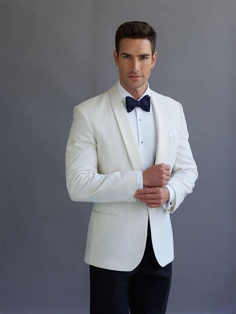 Ivory Dinner Jacket for Weddings and Formal Occasions