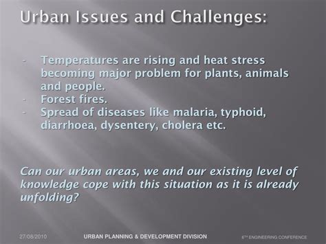 PPT - Urban Issues and Challenges PowerPoint Presentation, free download - ID:1562199