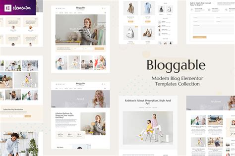 Bloggable - Modern Blog Elementor Template Kit by bosathemes | ThemeForest