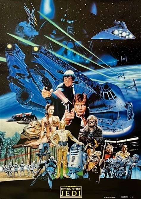 Star Wars: Episode VI Return of the Jedi Movie Poster - Yamakatsu - B2