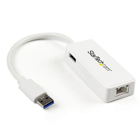 StarTech.com 1 Port USB 3.0 Ethernet Adapter, 10/100/1000Mbit/s - RS ...