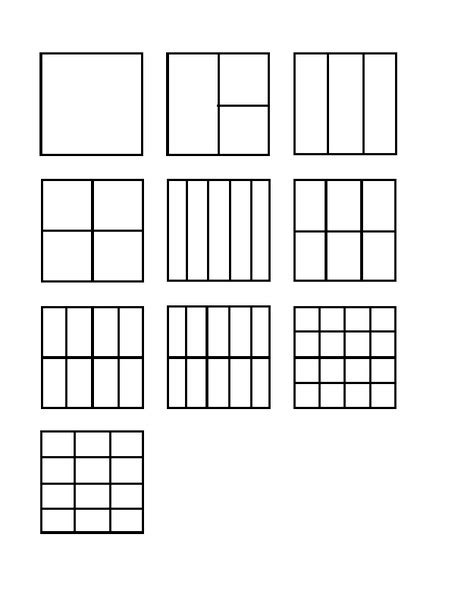 Fraction Squares Printables for 2nd - 5th Grade | Lesson Planet