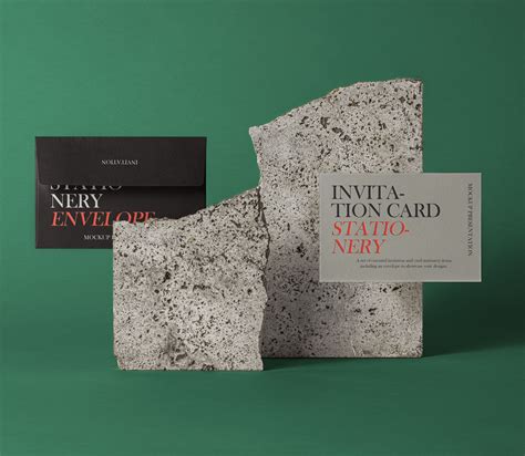 Psd Invitation Mockup Set | Pixeden Club