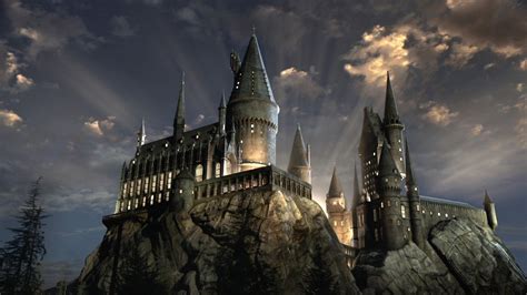 harry potter hogwarts under cloudy sky hd movies Wallpapers | HD ...