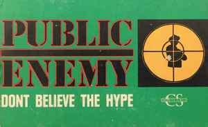 Public Enemy - Don't Believe The Hype (1988, Grey Shell, Checkered Edge ...