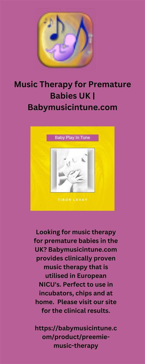 Music Therapy for Premature Babies UK | Babymusicintune.com - Babymusicintune - Medium