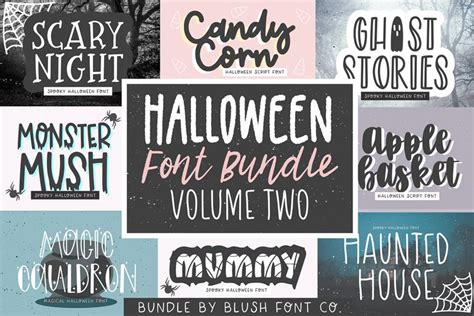 HALLOWEEN FONT BUNDLE Vol. 2