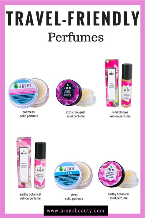 Travel-Friendly Perfume Options Solid perfume and roll-on perfume oils are portable and are ...