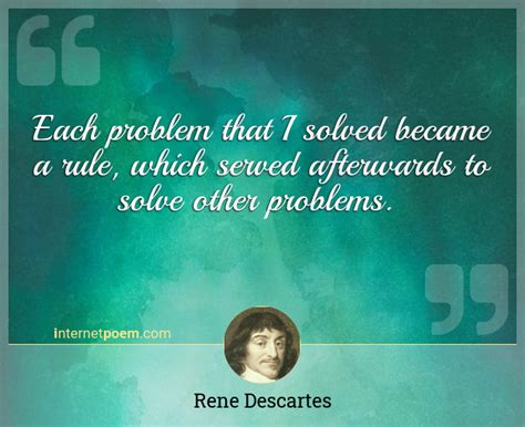 Each problem that I solved became a rule, which serve... #1