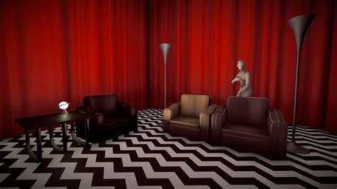 Twin Peaks - The Red Room - 3D model by kagley [fc5edc9] - Sketchfab