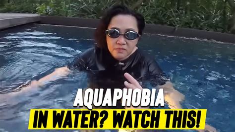 Swim lesson for aquaphobia lady. Learn to Swim and breathe with no ...