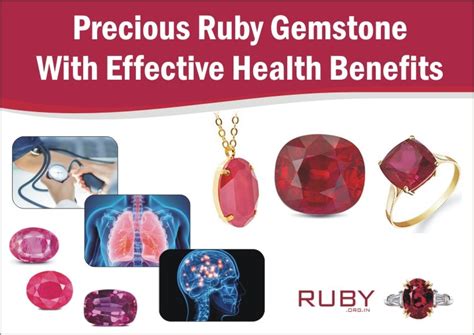 Precious Ruby Gemstone With Effective Health Benefits