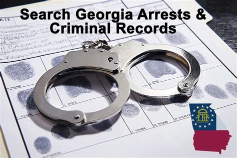 Free Georgia Arrest & Criminal Records (Look Up All GA Counties)