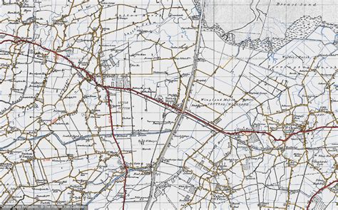 Historic Ordnance Survey Map of Sutton Bridge, 1946