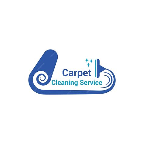 Premium Vector | Carpet cleaning services logo design template premium vector