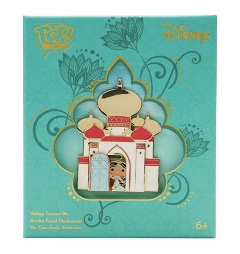 NEW FUNKO POP! Loungefly Disney Aladdin Princess Jasmine Palace Sliding ...