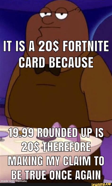 √ 19.99 fortnite card meme 295649 - Gambarsaebsm