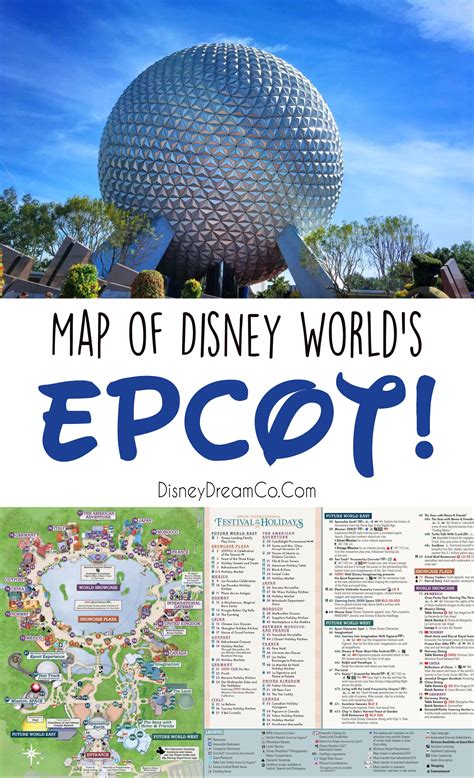 the epco map with text overlaying it that reads map of disney world's epco