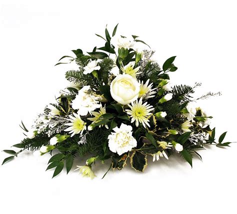 funeral arrangements with chrysanthemums - Google Search | Funeral arrangements, Flower ...