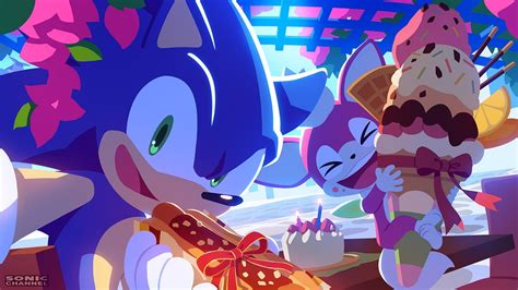 New Sonic Channel artwork of Sonic and Chip : r/SonicTheHedgehog