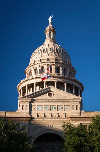 Texas State Capitol Building Dome Stock Photo - Download Image Now - iStock