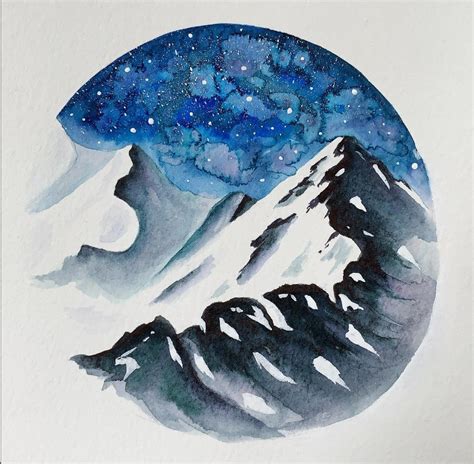 Snowy Mountain Watercolor Workshop – Jansen Art Center