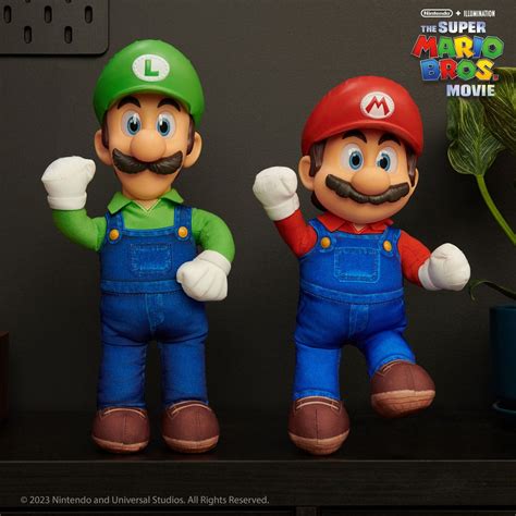 The Super Mario Bros. Movie Plush Figure Luigi 30cm - Hobby Figures