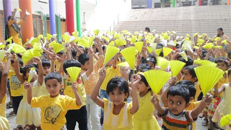 Chavara Public School, Pala: YELLOW DAY CELEBRATION