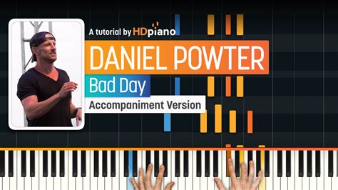 Bad Day by Daniel Powter Piano Tutorial | HDpiano