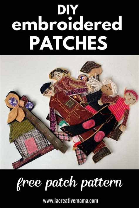 DIY Embroidered Patches: Free Pattern & Tutorial