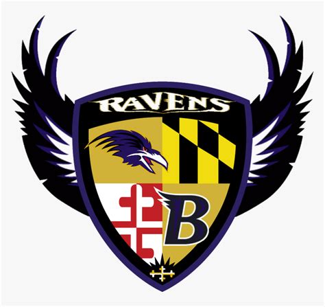 Ravens Logo Png - 1996 Baltimore Ravens Logo, Transparent Png ...