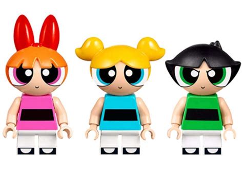 LEGO Powerpuff Girls Triple Pack Blossom, Bubbles and Buttercup ...