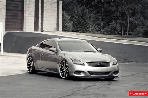 Classy Gray Metallic Infiniti G37 Enhanced With Custom Rims — CARiD.com Gallery