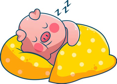 sleeping cute animal cartoon 17349470 PNG