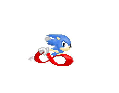 Sonic Running Fast Animation