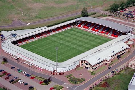 The old home of Rushden & Diamonds - Nene Park | Stadium architecture, Football stadiums ...