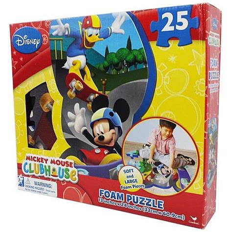 Mickey Mouse Clubhouse 25 Foam Piece Puzzle - Calendars.com