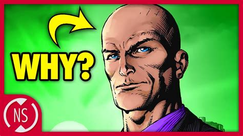 Why is LEX LUTHOR Bald? || Comic Misconceptions || NerdSync - YouTube