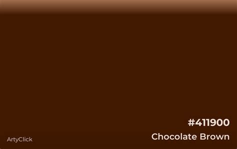 Chocolate Brown Color | ArtyClick