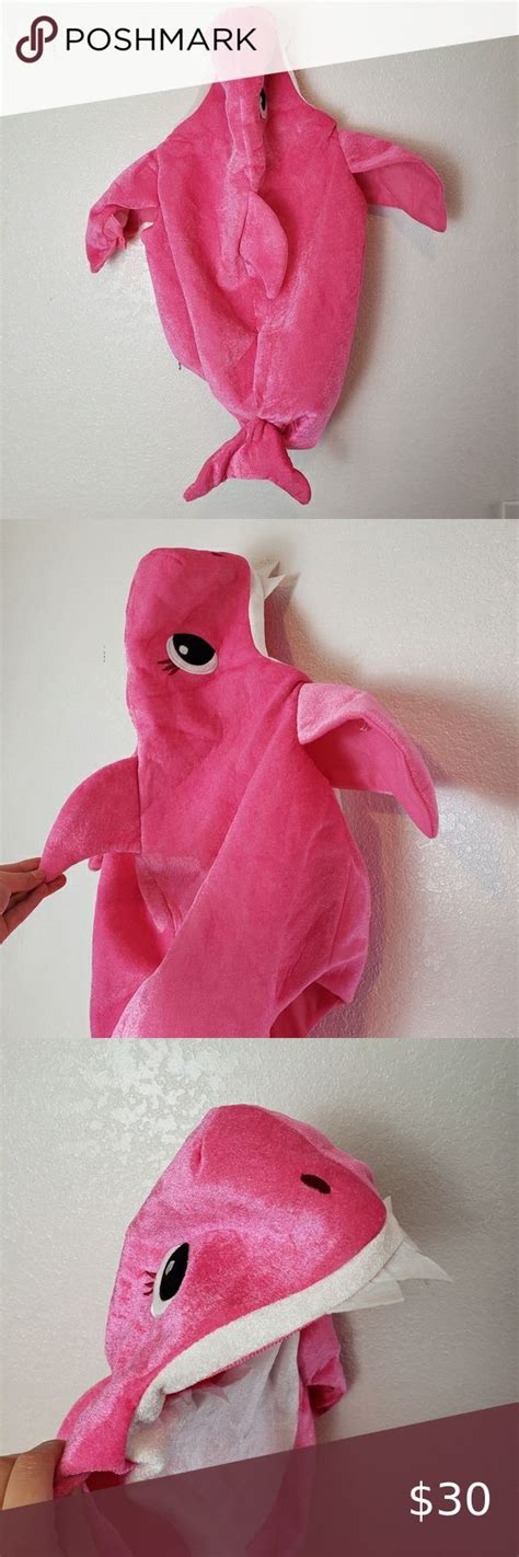 pinkfong Pink Baby shark costume toddler Size | Shark baby costume ...