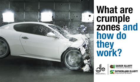 What are crumple zones and how do they work?