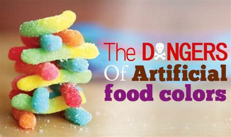 Artificial/Synthetic Food Colours - Types of Dyes & Their Harmful Effects - The Wellness Corner