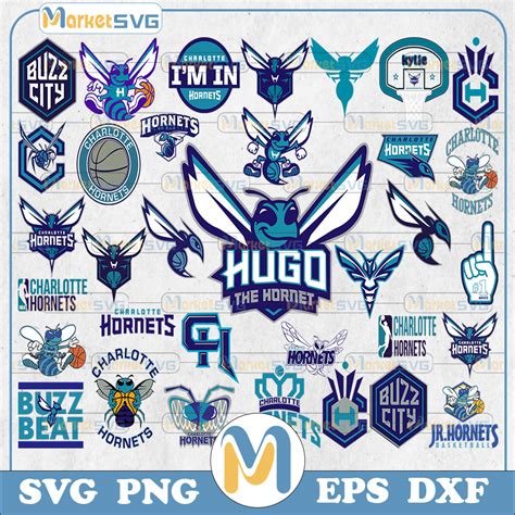 34 Files Charlotte Hornets Basketball Team svg, Charlotte Ho - Inspire ...