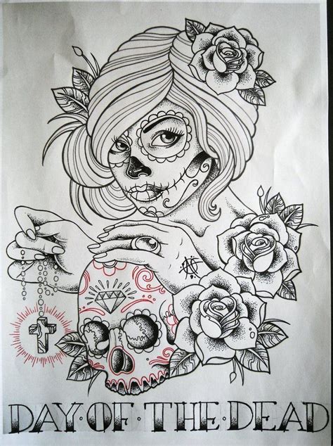 Day Of The Dead Girl by Frosttattoo on deviantART Day Of The Dead Tattoo Designs, Day Of The ...