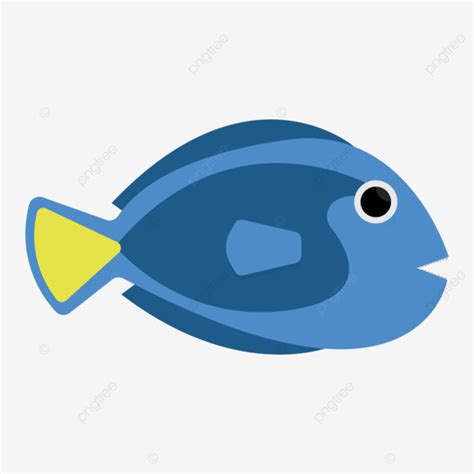 Ikan Dori, Ikan, Air Biru, Ikan Kartun PNG dan Vektor dengan Background Transparan untuk Unduh ...