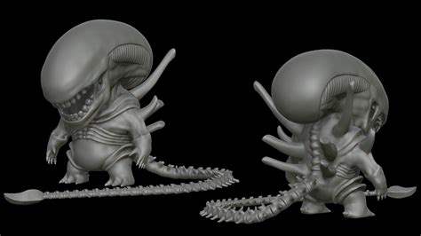 Baby Xenomorph — polycount